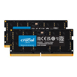 Memoria Ram So-dimm Ddr5 Crucial 32gb 2 X 16gb 4800mhz Cl40