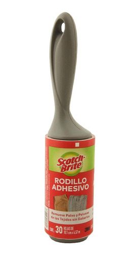 Rodillo Saca Pelusas 3m Scotch Brite 30 Hojas Adhesivas