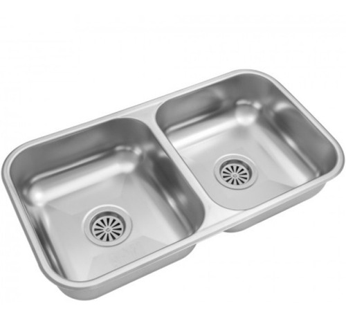 Pileta Bacha Doble De Cocina Johnson C37/18 Ct