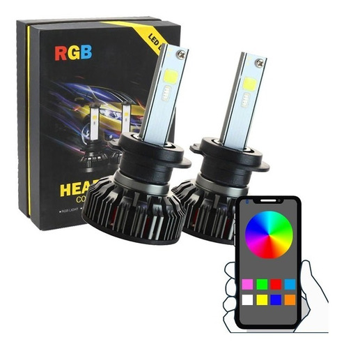 Luces Turbo Led Tricolor Colores Auto Canbus Tuning Karvas