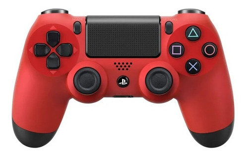 Ps4 Dual Shock 4 (ds4) Magma Red - Joystick Inalámbrico