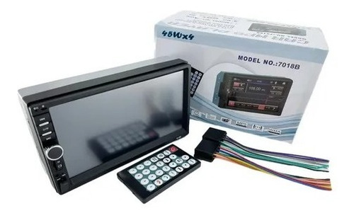 Radio Auto Mp5  Doble Din Touch 7 Con Control Remoto