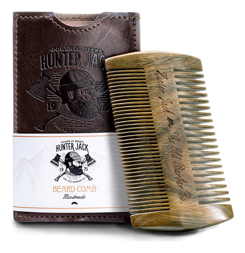 Kit De Peine Barba Hombres, Ideal Cabello, Cuidado De B...