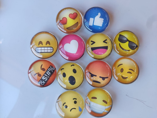 120 Imanes Para Refrigerador Expresate Con Emojis