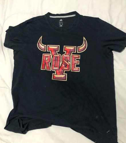 Playera Chicago Bulls Rose adidas