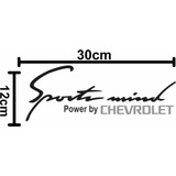Sticker Calcomanía Para Auto Sport Mind Chevrolet