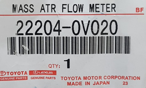 Sensor Maf Toyota Corolla 2009-2019 Rav4 Camry 2013-2018 Foto 6