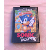 Sonic The Hedgehog 1 Juego Original Para Sega Genesis 1991