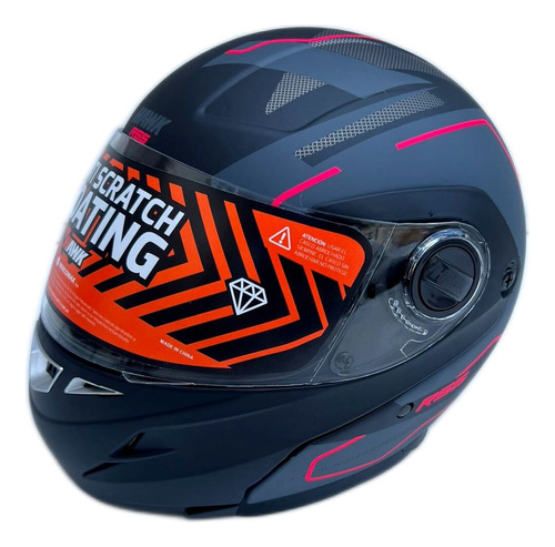 Casco Hawk Rs5 Vector Resistance Fucsia Edición Limitada