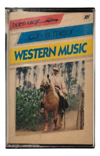 Cassette Musical Con La Mejor Musica Western Music - Antiguo