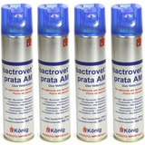 Bactrovet Spray Konig Prata Am- 500ml Mata Bicheira Kit C/ 4