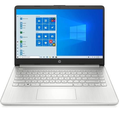 Portátil Hp Pavilion 14-dq0505la Plateada 14 , Intel Pentium N5030  8gb De Ram 256gb Ssd, Intel Uhd 60 Hz 1366x768px Windows 11 Home