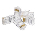 100 Pçs Conector Macho Rj45 Cat-5e Furukawa .2404