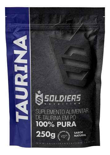 L- Taurina 250g - 100% Pura Importada
