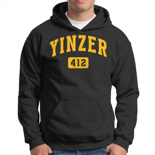 Sudadera Con Capucha Estampada Yinzer 412 Para Hombre