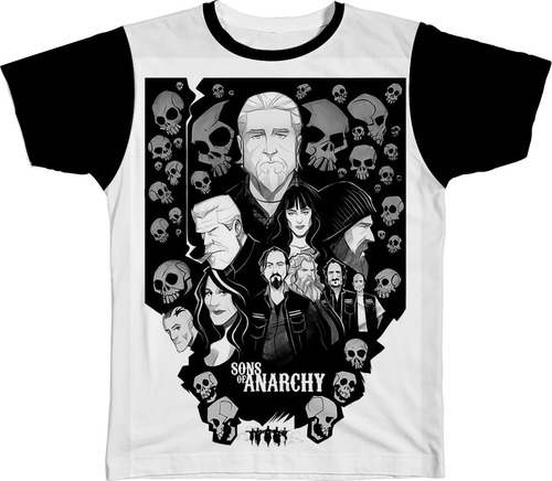 Camisa Camiseta Filhos Da Anarquia Sons Of Anarchy Jax 07