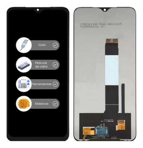 Frontal Tela Touch Lcd Para Xiaomi Redmi Note 9 4g + Brindes