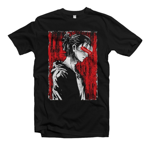 Playera Anime Titan Eren N2 Eren Mikasa Levi Shingeki