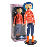 Boneco Neca Coraline De 7 Bonecos Em Camiseta Listrada Actio