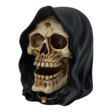 Cranio Caveira Morte 16cm Resina