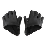 Guantes Sin Dedos Para Conducir Pole Dance Show Negro