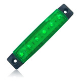 24v Listas Luces De Marcador Para Camión Remolque Verde