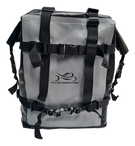 Alforjas Laterales 50 Lts Impermeables Moto Touring Trail 