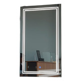 Espelho Com Iluminação Led E Acionamento Touch-screen 60x80 