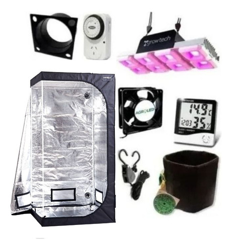 Combo Kit Indoor Led Carpa 100x100 + Led 400w Completo