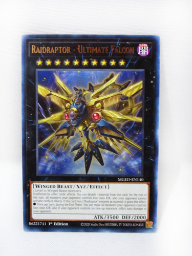 Carta Original Anime Yugioh Raidraptor Ultimate Falcon 