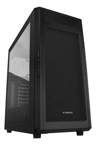 Gabinete Raidmax Alpha Lite A15 Preto 120 Mm Usb3.0 Preto