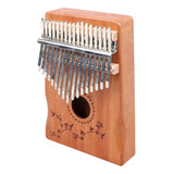 Arpa Wood Finger, 17 Teclas, Piano, Minipulgar De Caoba