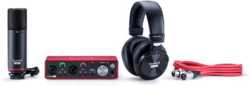 Focusrite Scarlette 2i2 Studio Interfaz De Audio Usb