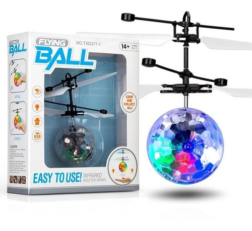 Pelota Voladora Drone Flying Ball Sensor  Juguete Niños 