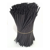 Varillas Difusores Rattan Negras 23x3mm 100 Uni Premium