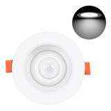 Lámpara Led De Techo Downlight Con Sensor Humano Empotrada