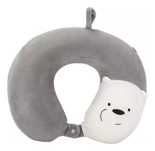 Cojin Almohada Viaje Cervical Memory Foam Escandalosos Panda