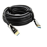 Cabo Hdmi 2.1 8k Fibra Óptica - 20 Metros - Kit Com 5