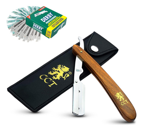 Kit De Afeitado Cambridge Cutthroat Con Navaja Y Estuche De