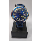 Reloj Interpol Vintage Suizo Caballero Tipo Buceo Cuerda Man