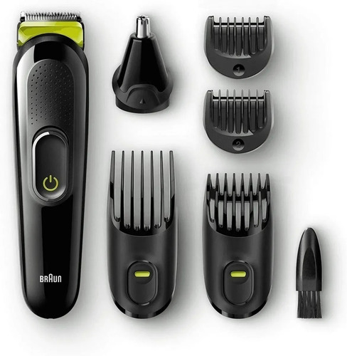 Corta Pelo Barba Braun Mgk3221  6 En 1 Cuchilla Profesional