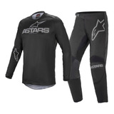 Conjunto Motocross Alpinestars Mx - Fluid Graphite - 22