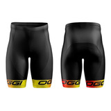 Lycra Pantalon Corto Ciclismo Hombre Con Gel Badana