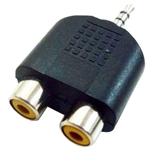 Adaptador Plug 3.5mm Macho - 2 Rca Hembra