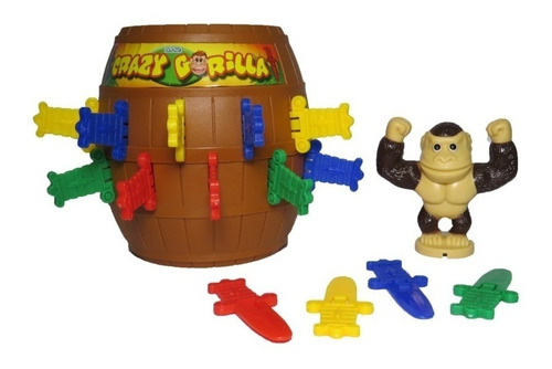 Juego De Mesa Crazy Gorilla Ditoys 611