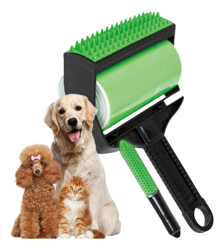 Quita Pelos Saca Pelusa Cepillo Para Mascotas Perro Gato