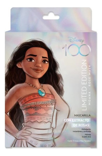 Disney 100 Set Mascarillas Faciales Antioxidantes Moana