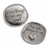 Crosby & Taylor You Are Always In My Heart Pewter Sentiment 