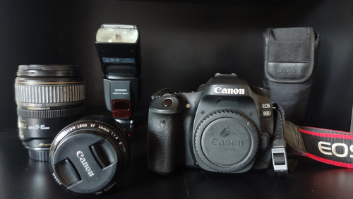 Kit Canon 80d Semi Novo Pra Vender Hoje