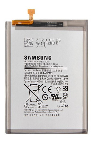 Bataria Original Samsung Galaxy A21s A217 5000 Mah Genuina